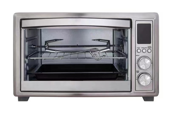 управление СИД 1600W 30L с внутренней печью fryer воздуха нержавеющей стали корзины лампы и воздуха цифровой