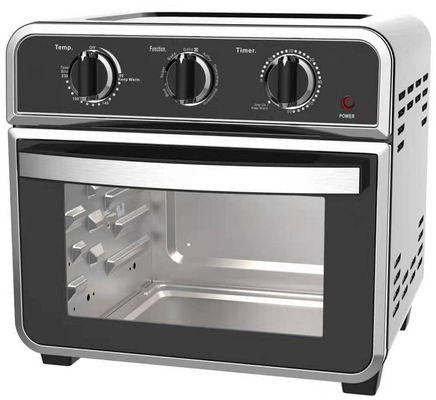 Kitchen Silver Powder Coating Housing Air Fryer Convection Oven 240V For Cooking