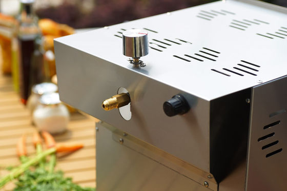 Доказательство корозии гриля стейка кухни ультракрасное 4kw Beefer с камнем пиццы