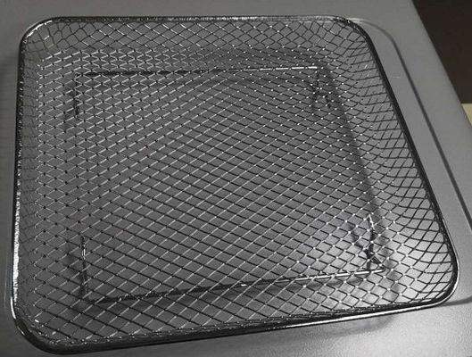 Kitchen Silver Powder Coating Housing Air Fryer Convection Oven 240V For Cooking